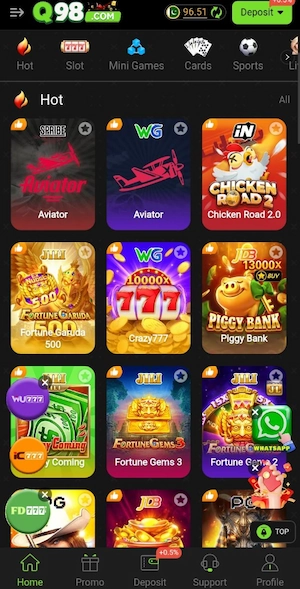 QR98 Game